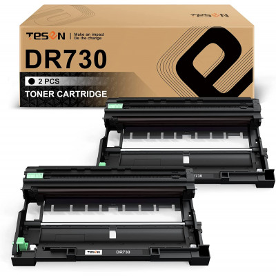 TESEN DR730 Compatible Drum Unit Replacement - 2 Packs